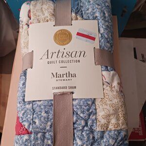 Martha Stewart Artisan quilt Collection Standard Sham